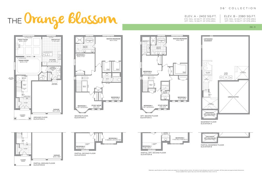 Orange Blossom by Highcastle Homes floor plan