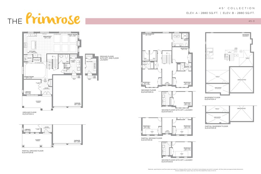 Primrose by Highcastle Homes floor plan