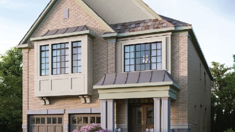 The Azure new home model plan at the Whitby Meadows (GG) by Great Gulf in Whitby