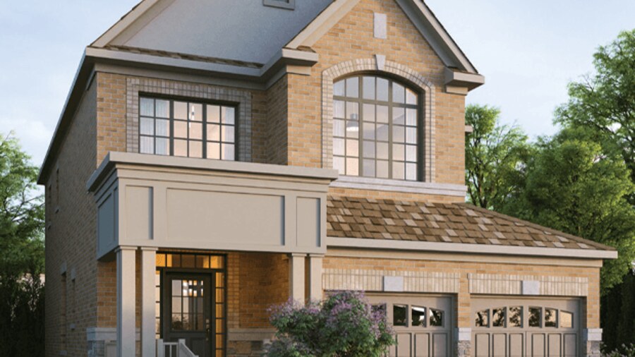 The Coral new home model plan at the Whitby Meadows (GG) by Great Gulf in Whitby