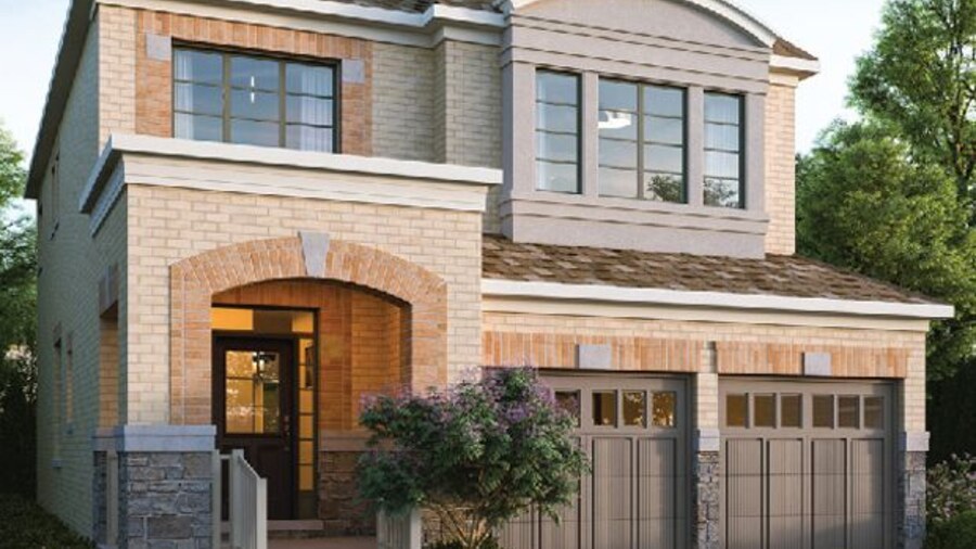 The Rose new home model plan at the Whitby Meadows (GG) by Great Gulf in Whitby