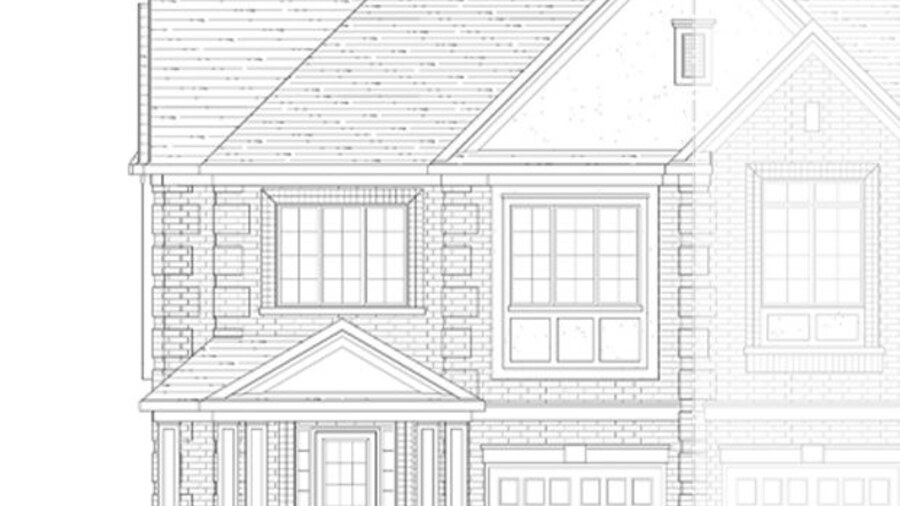 The The Knight new home model plan at the Milton Village by Great Gulf in Milton