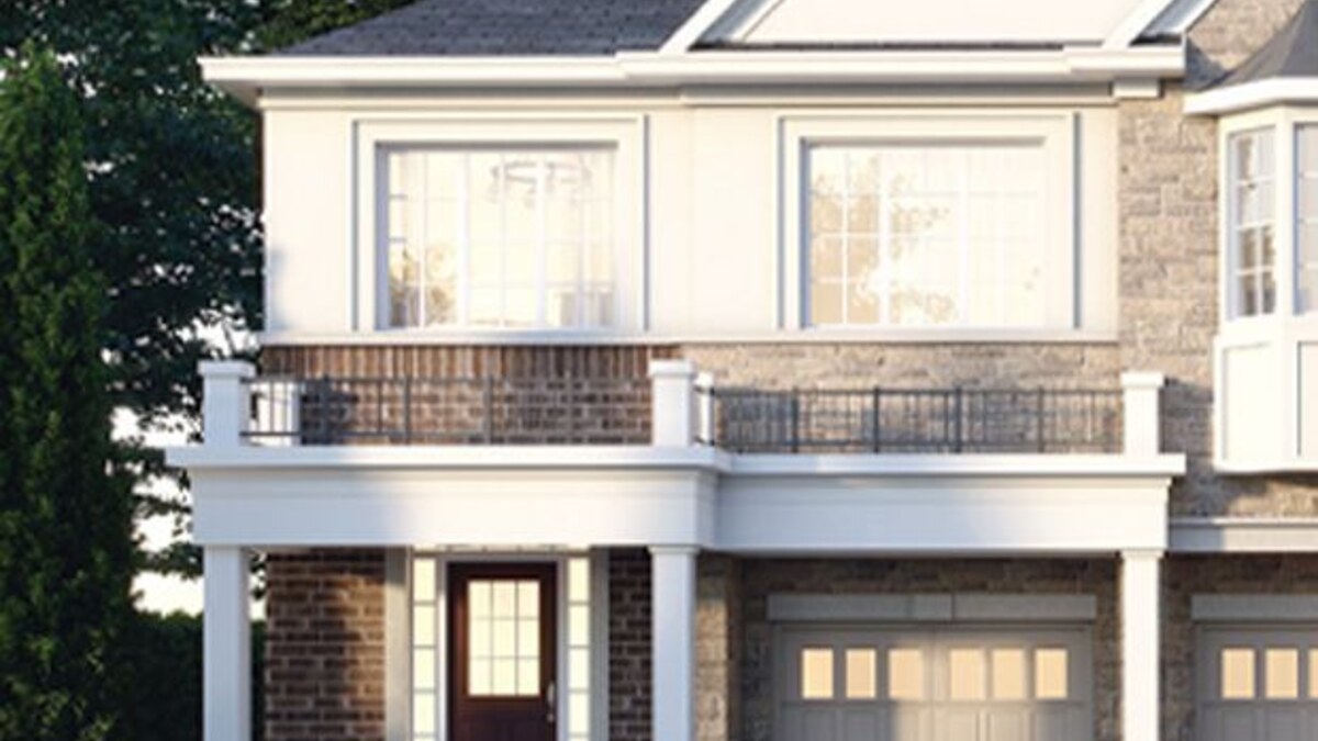 The Mooreland floor plan at Milton Village by Great Gulf in Milton, Ontario