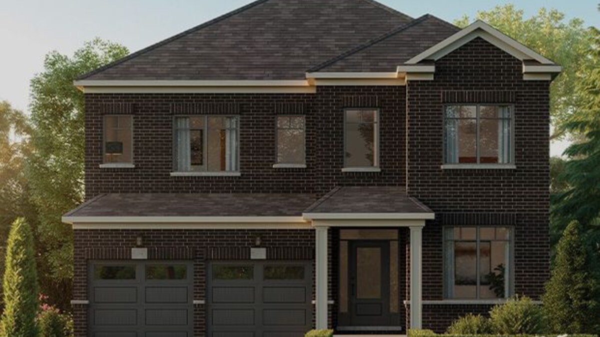 The Clifftop floor plan at Five Creeks Estates by Great Gulf in Orangeville, Ontario