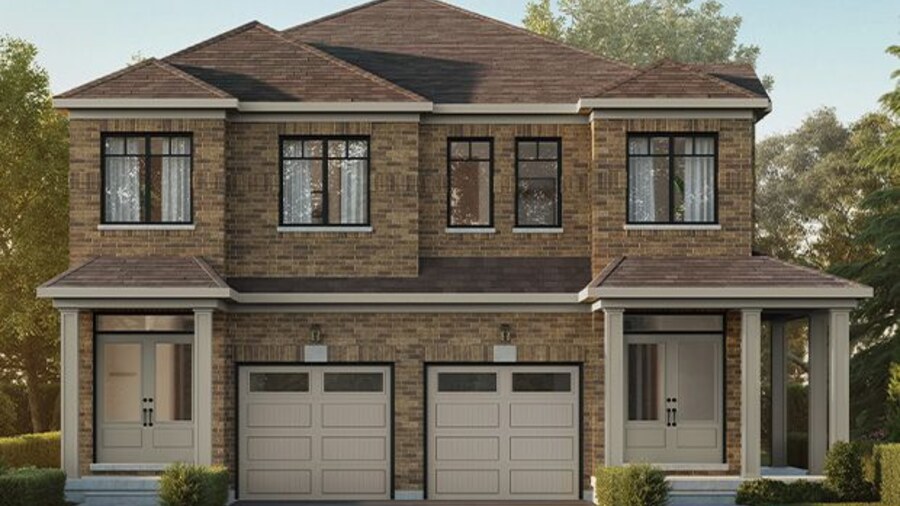The The Dragonfly new home model plan at the Five Creeks Estates by Great Gulf in Orangeville