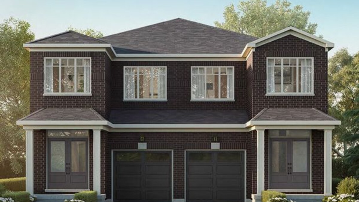 The Erindale floor plan at Five Creeks Estates by Great Gulf in Orangeville, Ontario
