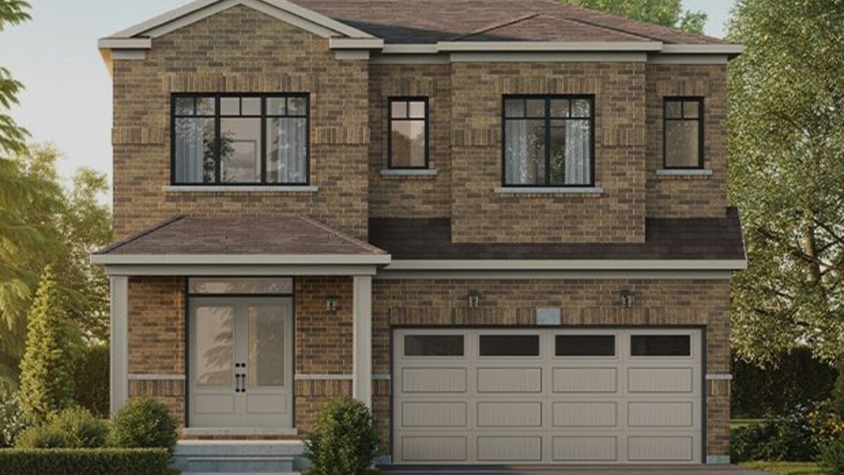 The Fendley floor plan at Five Creeks Estates by Great Gulf in Orangeville, Ontario