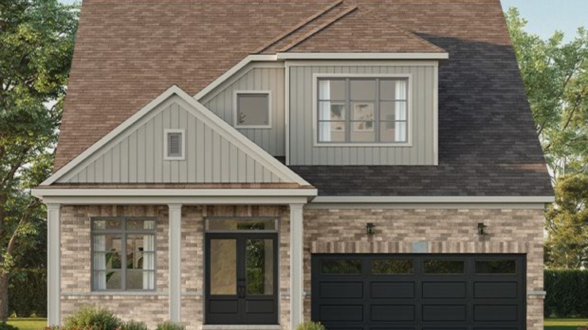 The Victoria floor plan at Five Creeks Estates by Great Gulf in Orangeville, Ontario