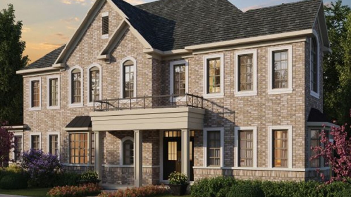 The Ashfield floor plan at Westfield by Great Gulf in Brampton, Ontario