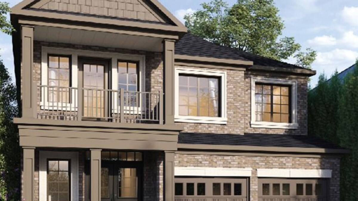 The Bristol floor plan at Westfield by Great Gulf in Brampton, Ontario