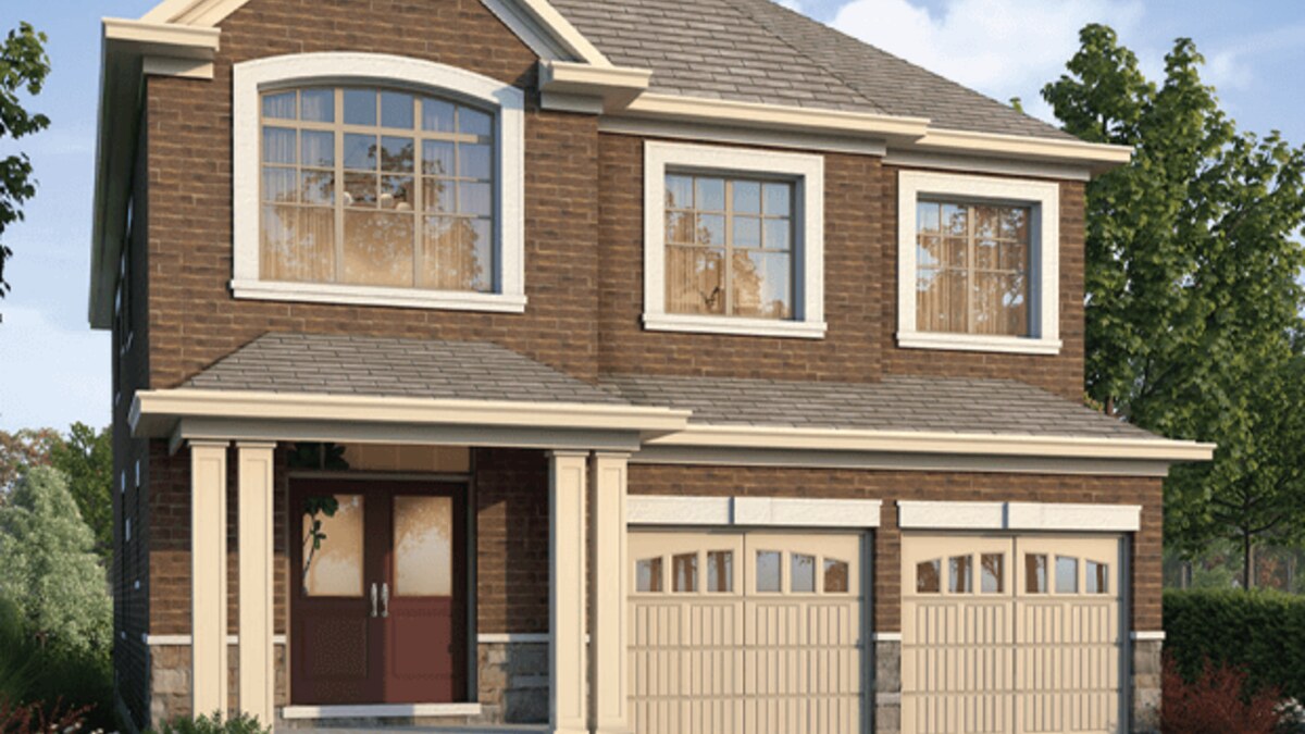 The Devon floor plan at Westfield by Great Gulf in Brampton, Ontario