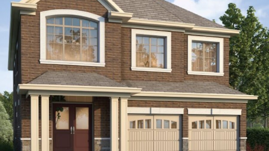The The Dover new home model plan at the Westfield by Great Gulf in Brampton