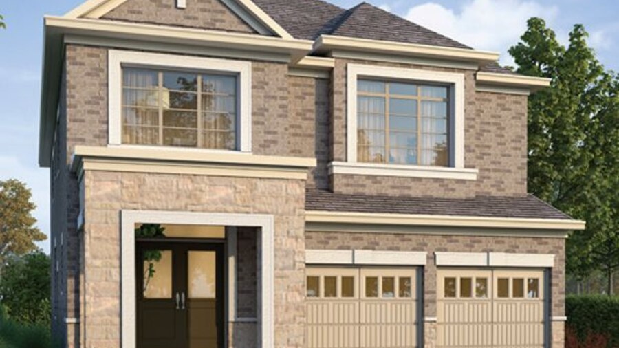 The The Elora new home model plan at the Westfield by Great Gulf in Brampton