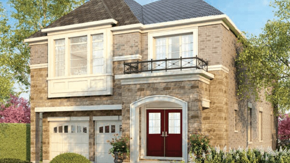 The Hemsworth floor plan at Westfield by Great Gulf in Brampton, Ontario