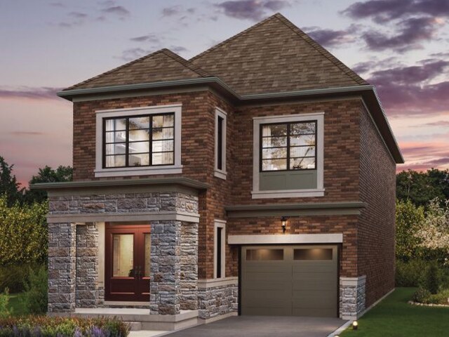 The Dartmouth floor plan at Oakpointe by Great Gulf in Oakville, ON