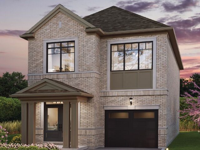 The Stanford floor plan at Oakpointe by Great Gulf in Oakville, ON