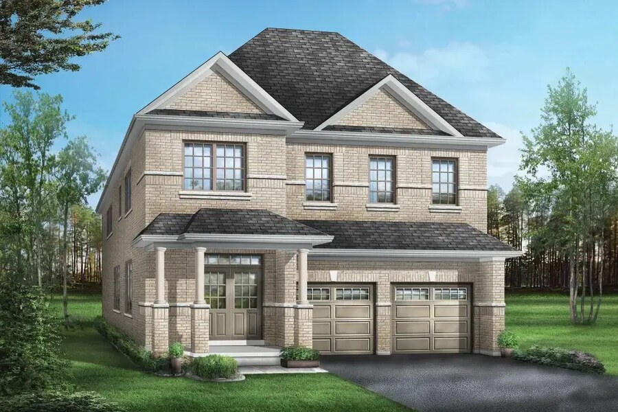 Lake 6 floor plan at Georgina View by Greenpark in Keswick, ON