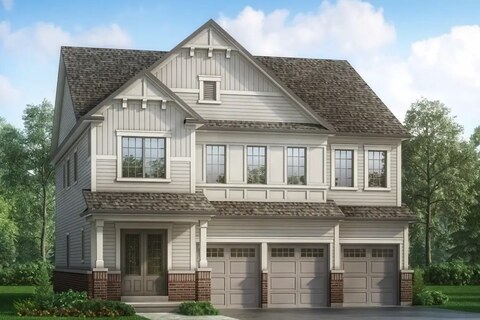 The Lagoon 5 new home model plan at the Georgina View by Greenpark in Keswick