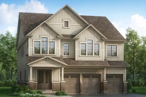 The Lagoon 7 new home model plan at the Georgina View by Greenpark in Keswick