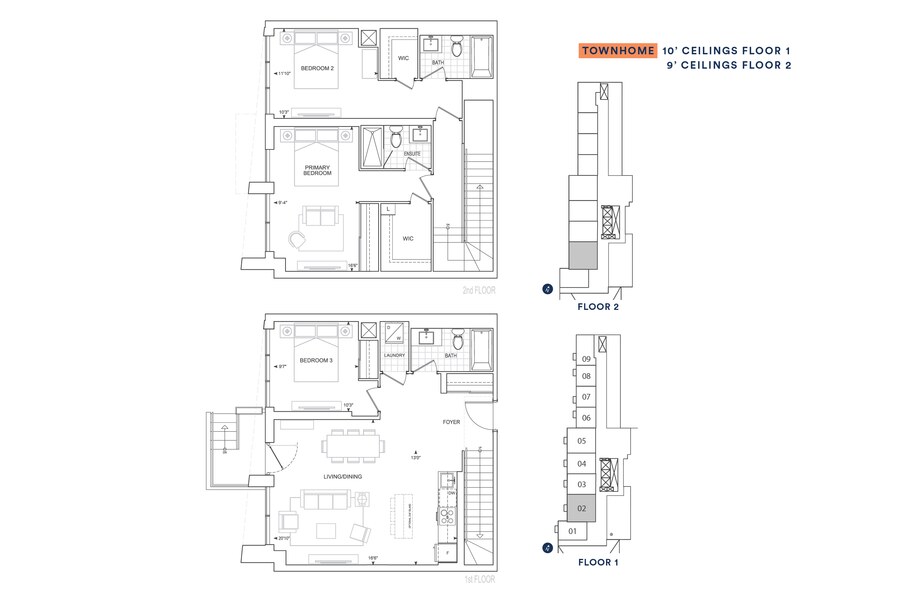 TH1531 floor plan at Thompson Towers Spring Tower by Greenpark in Milton, ON