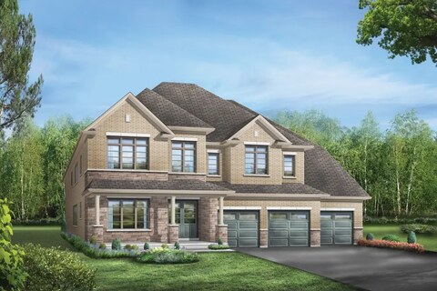 The Roma 2 new home model plan at the Triple Crown Estates by Greenpark in King City