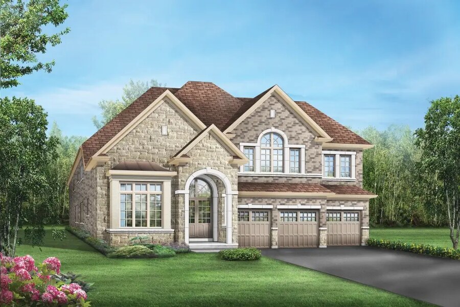 Roma 3 floor plan at Triple Crown Estates by Greenpark in King City, ON
