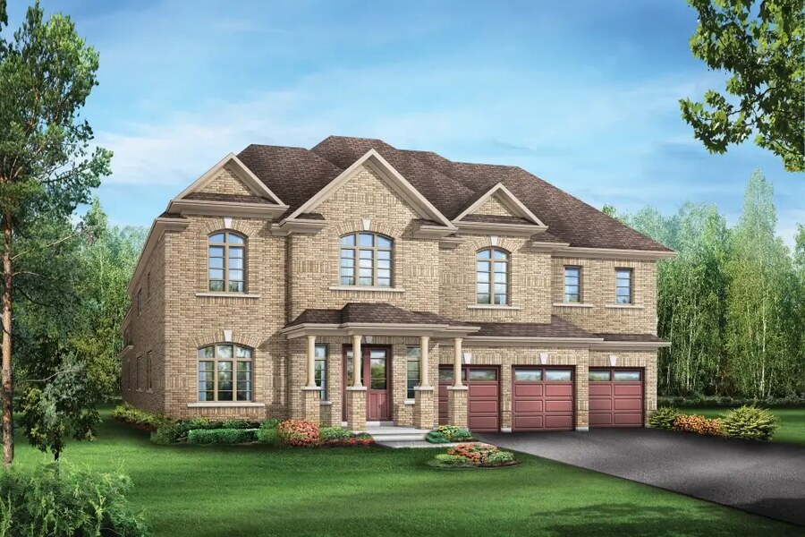 Ocean 1 floor plan at Triple Crown Estates by Greenpark in King City, ON