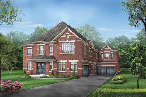 The Ocean 3 new home model plan at the Triple Crown Estates by Greenpark in King City