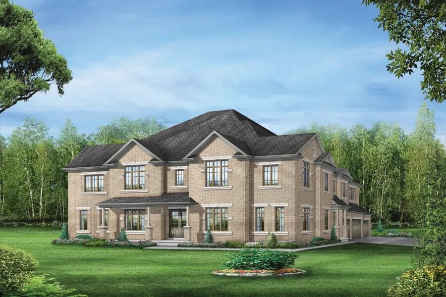 Ocean 12 floor plan at Triple Crown Estates by Greenpark in King City, ON
