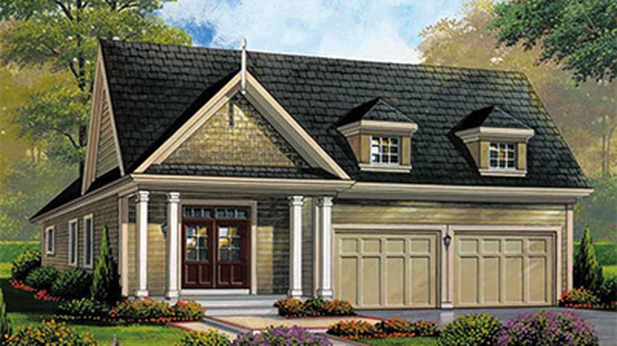 The The Macdonald new home model plan at the Nottawasaga Station by MacPherson Builders in Stayner