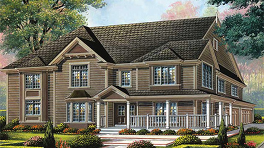 The The Royal York new home model plan at the Nottawasaga Station by MacPherson Builders in Stayner