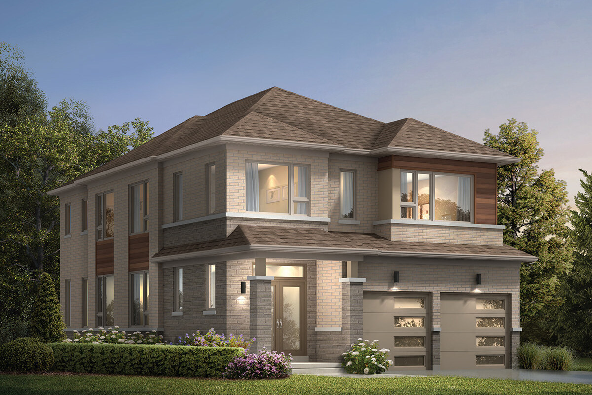 Willow floor plan at Simcoe Landing (MH) by Marycroft Homes in Keswick, Ontario