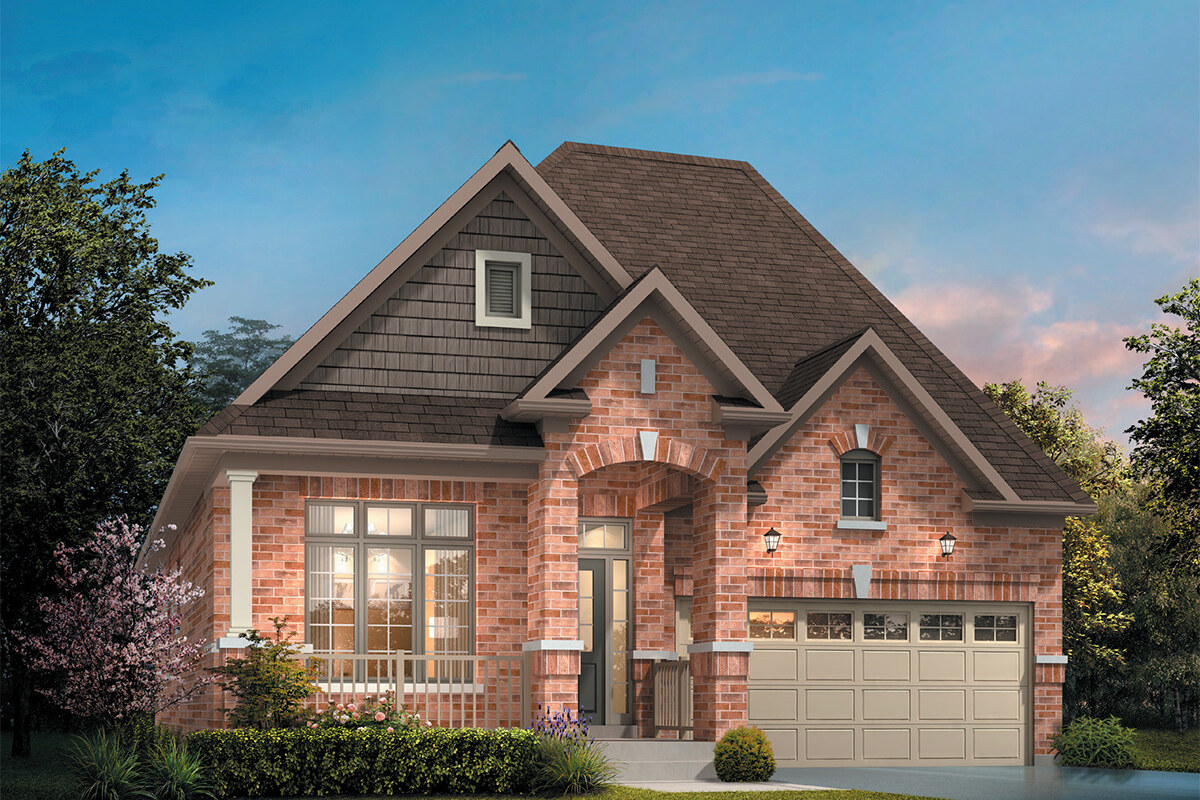 Bellamy floor plan at Simcoe Landing (MH) by Marycroft Homes in Keswick, Ontario