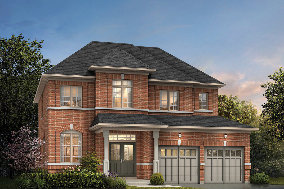 Brentwood floor plan at Simcoe Landing (MH) by Marycroft Homes in Keswick, Ontario