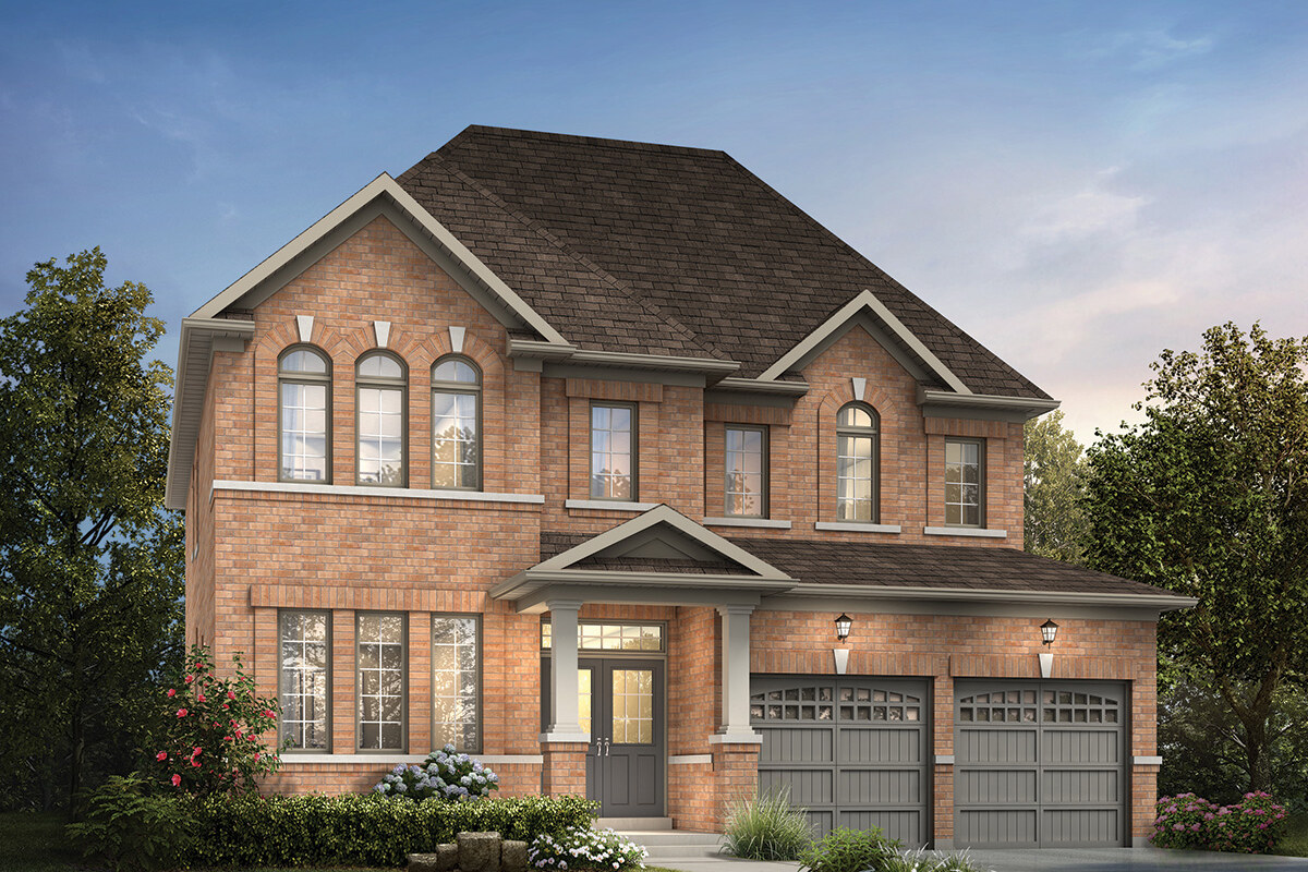 Belmont floor plan at Simcoe Landing (MH) by Marycroft Homes in Keswick, Ontario