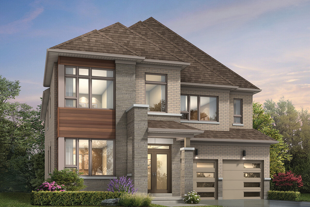 Kingsley floor plan at Simcoe Landing (MH) by Marycroft Homes in Keswick, Ontario