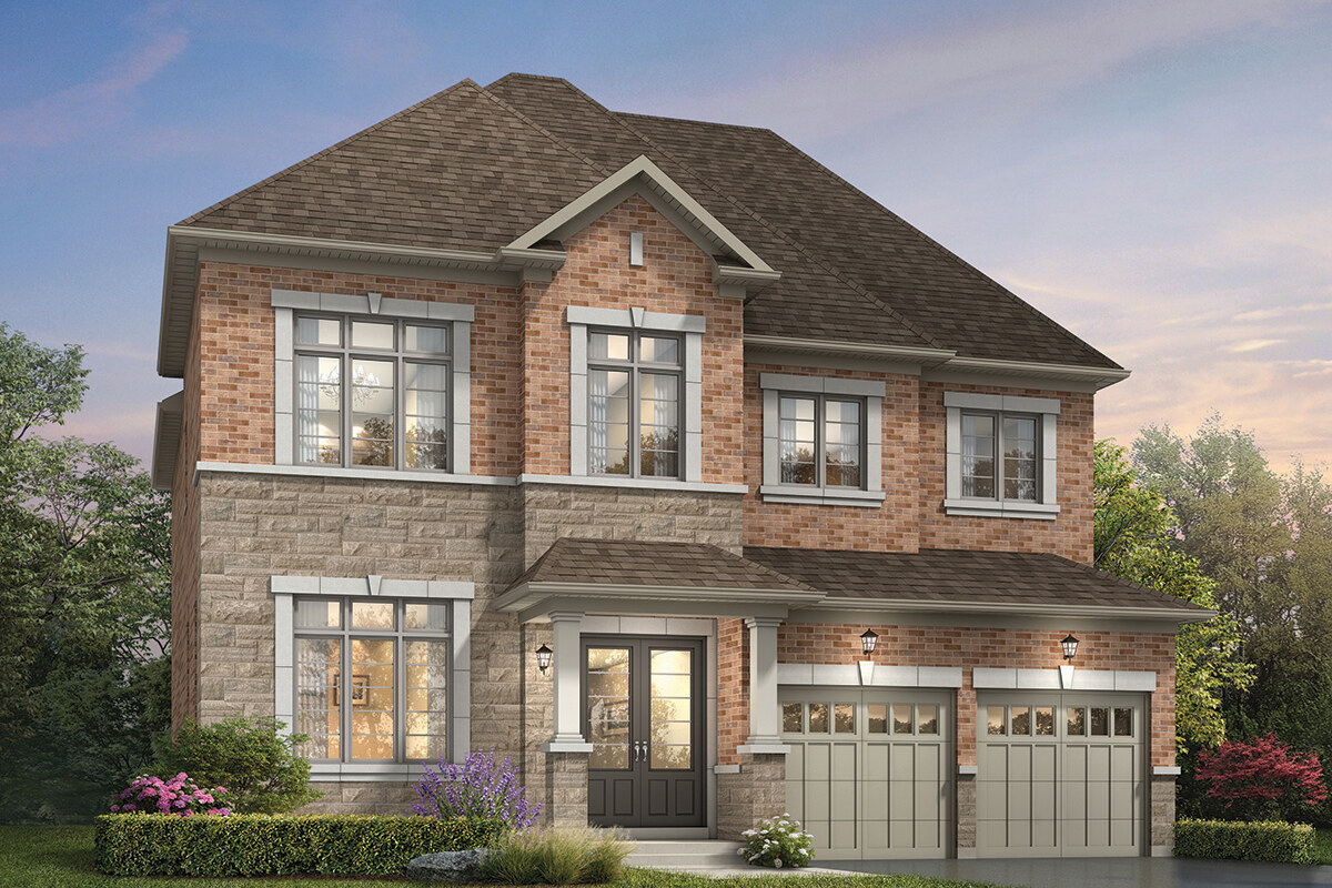 Fremont floor plan at Simcoe Landing (MH) by Marycroft Homes in Keswick, Ontario