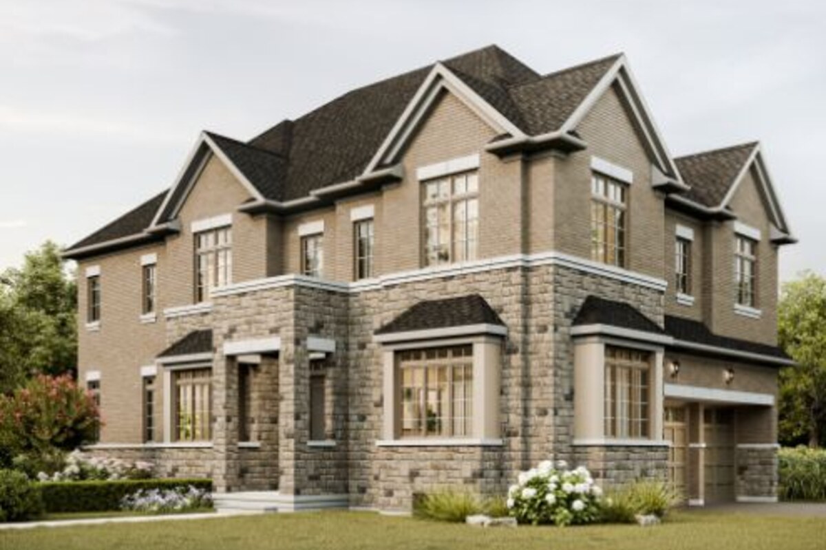 Beech 40-8 floor plan at The Valley by Marycroft Homes in Woodbridge, Ontario