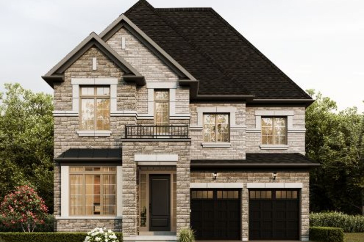 Oak 45-4 floor plan at The Valley by Marycroft Homes in Woodbridge, Ontario