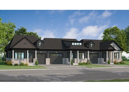 The Sorrel new home model plan at the Modero by Marz Homes in Niagara-on-the-Lake