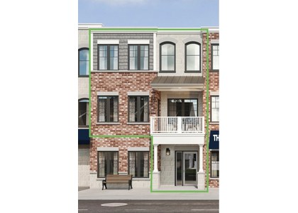 The Units 7 & 8 new home model plan at the South Coast Square by Marz Homes in Crystal Beach