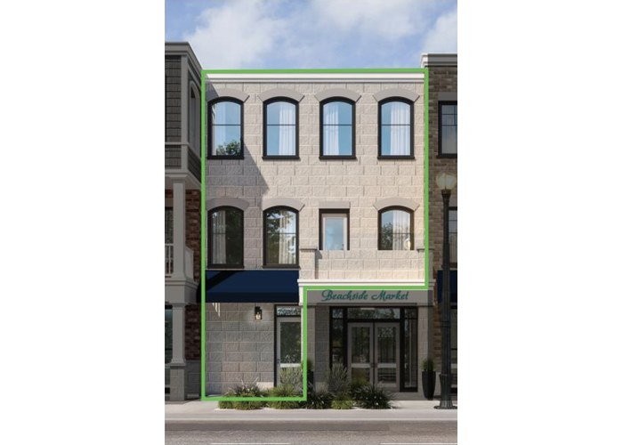Unit 10 floor plan at South Coast Square by Marz Homes in Crystal Beach, Ontario