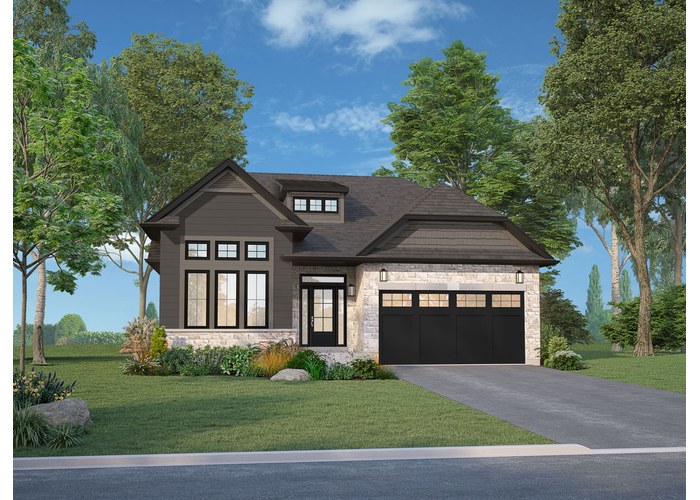 Balsam floor plan at Watershore by Marz Homes in Stoney Creek, Ontario