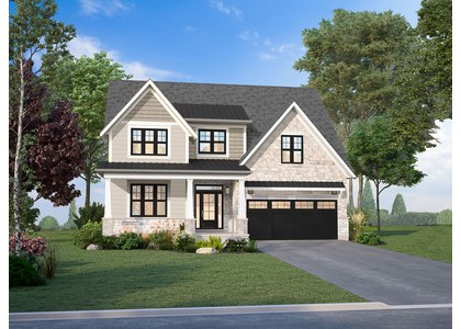 The Birch new home model plan at the Watershore by Marz Homes in Stoney Creek