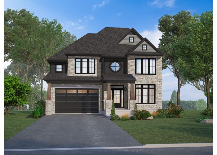Elm floor plan at Watershore by Marz Homes in Stoney Creek, Ontario