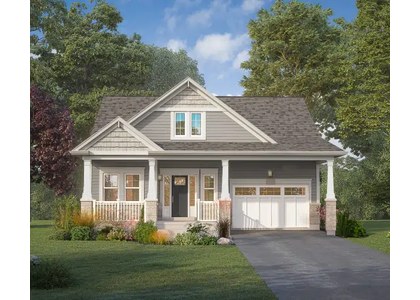 The Beachside II new home model plan at the Beach Walk by Marz Homes in Crystal Beach