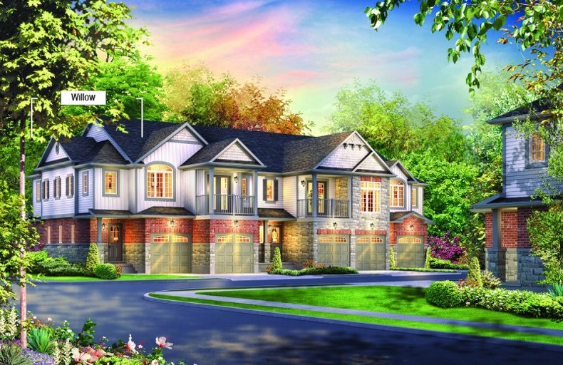 Willow floor plan at Andover Trails by Eastforest Homes in London, Ontario