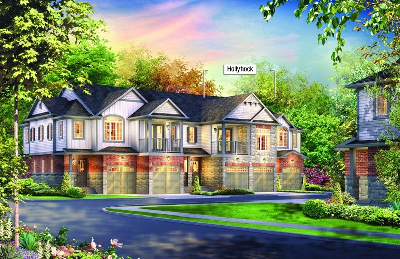 Hollyhock floor plan at Andover Trails by Eastforest Homes in London, Ontario