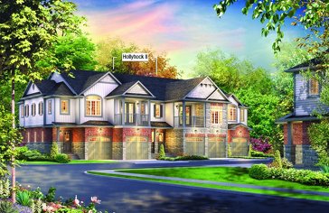 The Hollyhock II new home model plan at the Andover Trails by Eastforest Homes in London