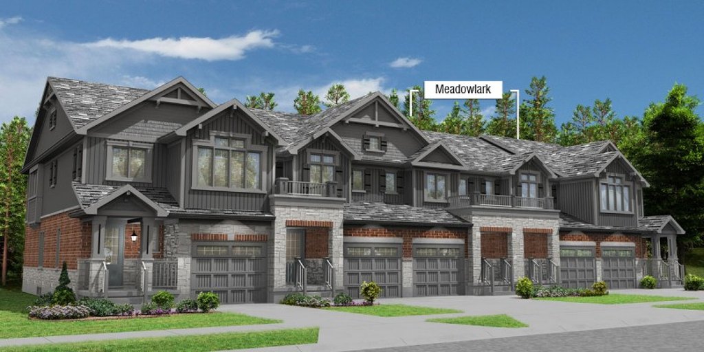 Meadowlark floor plan at Eby Estates by Eastforest Homes in Kitchener, Ontario